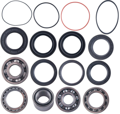 Yamaha Grizzly Wolverine Big Bear 350 400 Rear Differential Bearing & Seal Kit 2000-2014