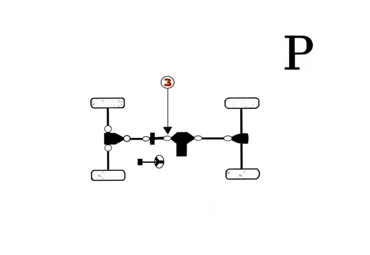 Polaris General / Ranger Middle Driveshaft U-Joint Set 3235500