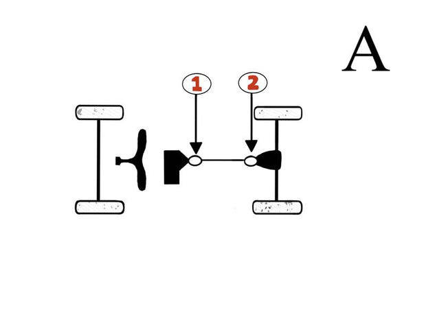 Polaris ATV / UTV Driveshaft U-Joint Set 3235500