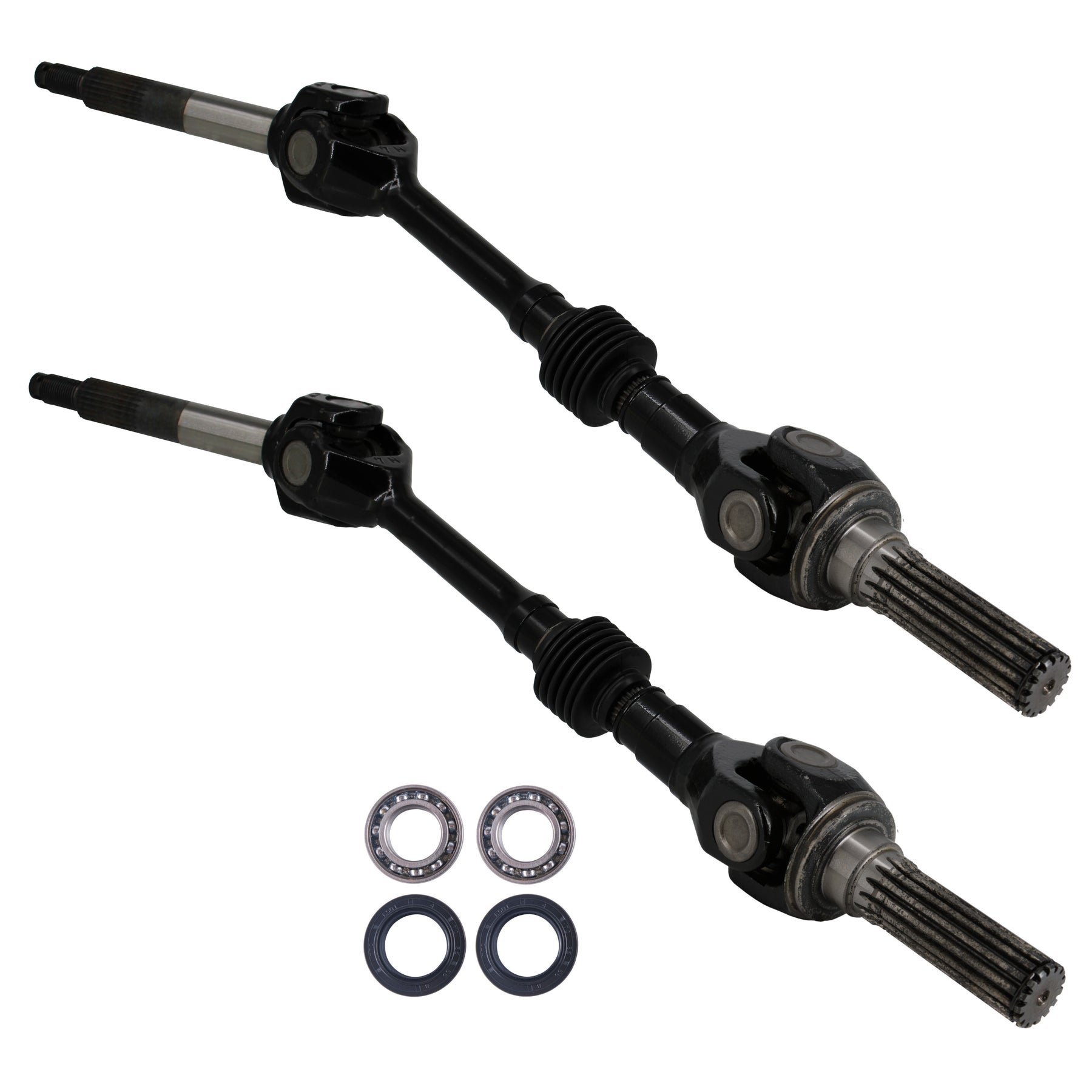 Mule Rear End Kawasaki Mule Rear Axles & Axle Bearings Set 39158-1120 92055-1451 – 4XPro