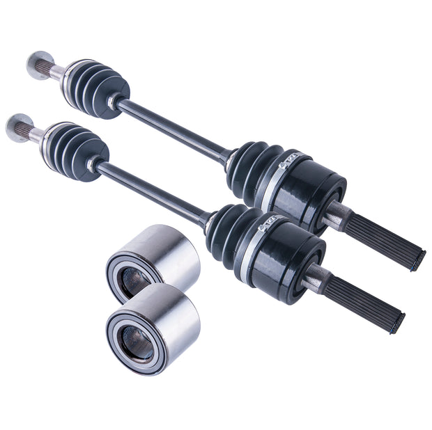 Kawasaki Teryx 750  Rear Axles and Wheel Bearing Set 2008 - 2011