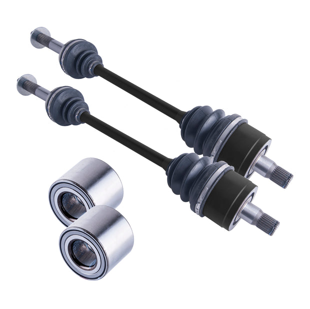 Kawasaki Teryx 750 Rear Axles and Wheel Bearing Set  2012 2013