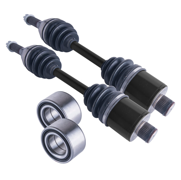 Polaris Sportsman 400 500 700 Rear Axles and Wheel Bearing Set 2003 - 2024