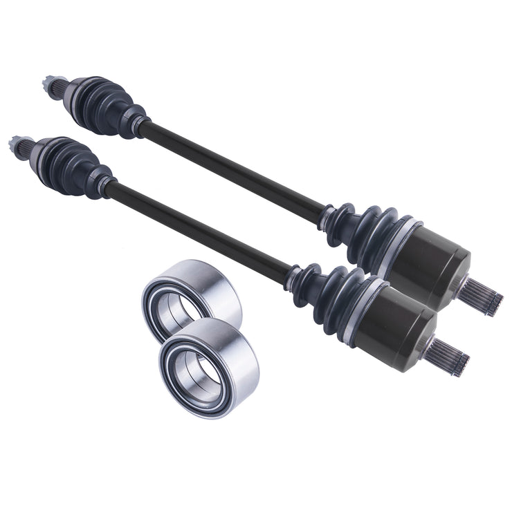 Polaris Ranger 900 1000 HL Front Differential Axles & Wheel Bearings Bundle