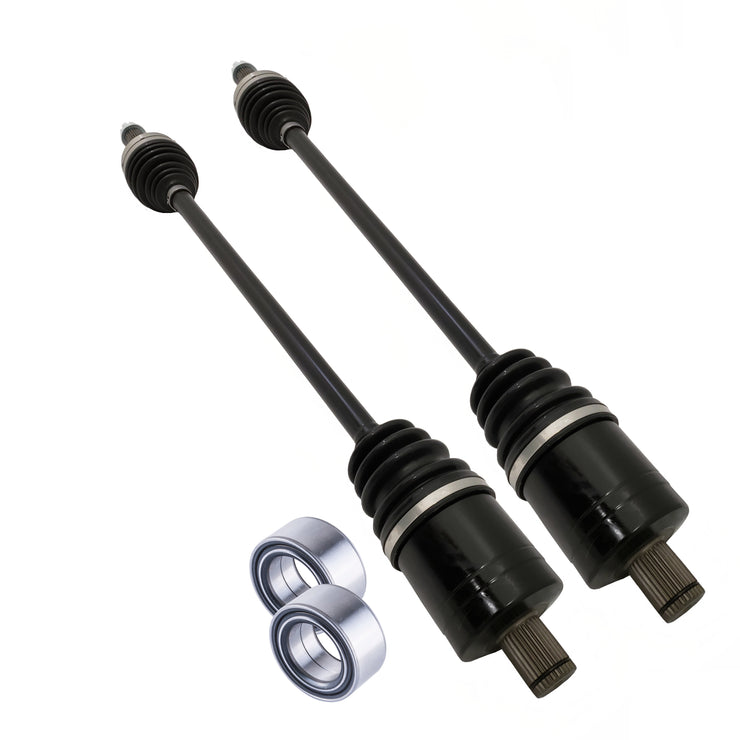 Polaris UTV Front Differential Axles & Wheel Bearings Bundle 2022-2025