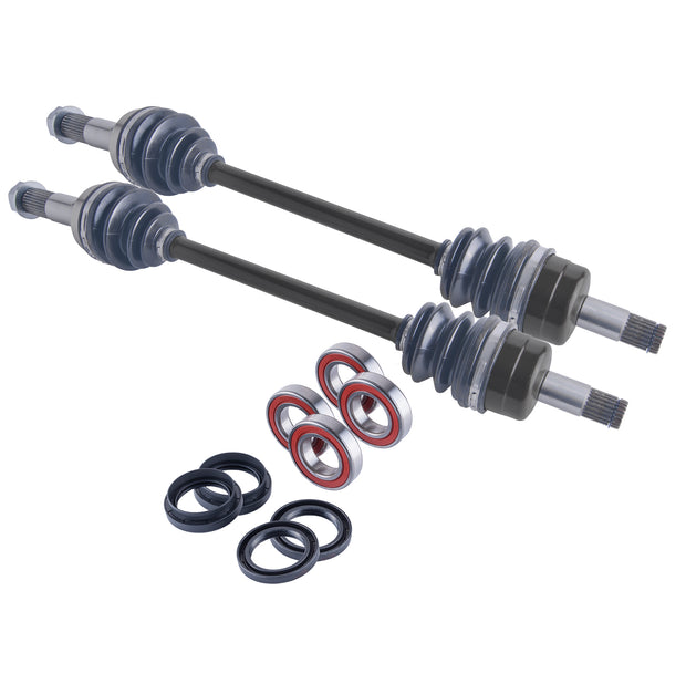 Yamaha Rhino 700  Front Axles and Wheel Bearing Set 2008 - 2013