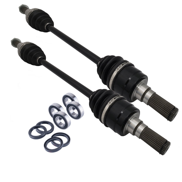 Yamaha Viking Wolverine Rear Axles and Wheel Bearing Set 2014  - 2024