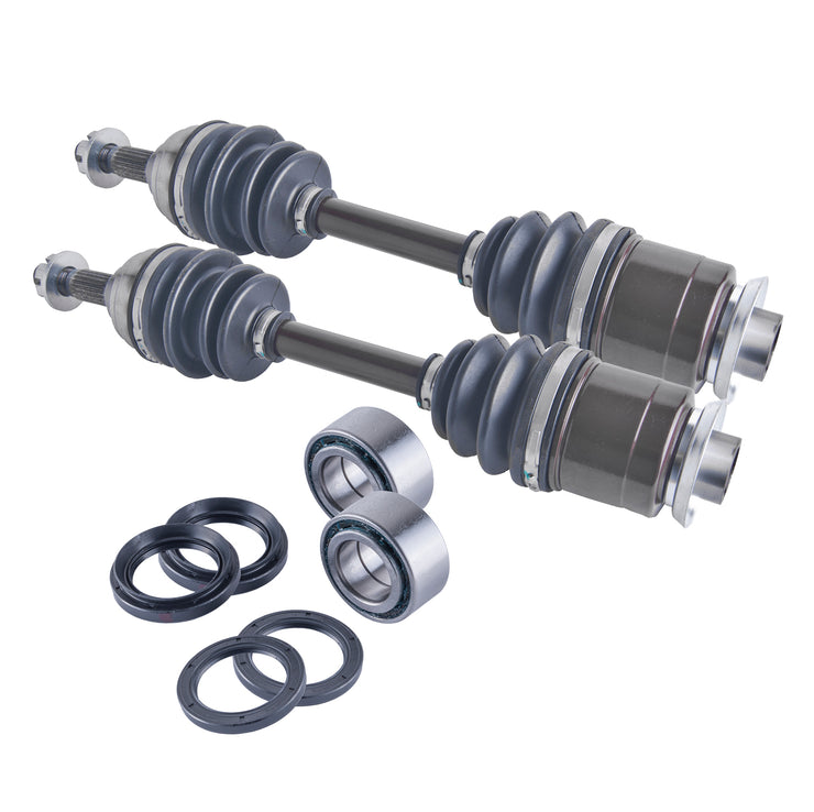 Arctic Cat 250 300 Rear Axles and Wheel Bearing Set 1998  - 2004