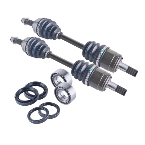 Honda TRX350 Rancher Front Axles and Wheel Bearing Set 2000  -2005