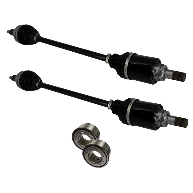 Honda Pioneer 1000 LTD/Deluxe Front Axles and Wheel Bearing Set 2017  - 2021