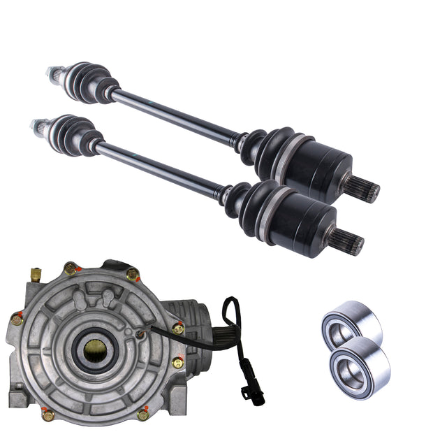 Polaris Ranger 900 1000 HL Front Differential Axles & Wheel Bearings Bundle