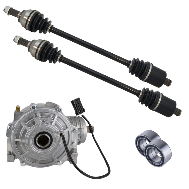 Polaris RZR 1000 XP / XP 4 Front Differential Axles & Wheel Bearings Bundle