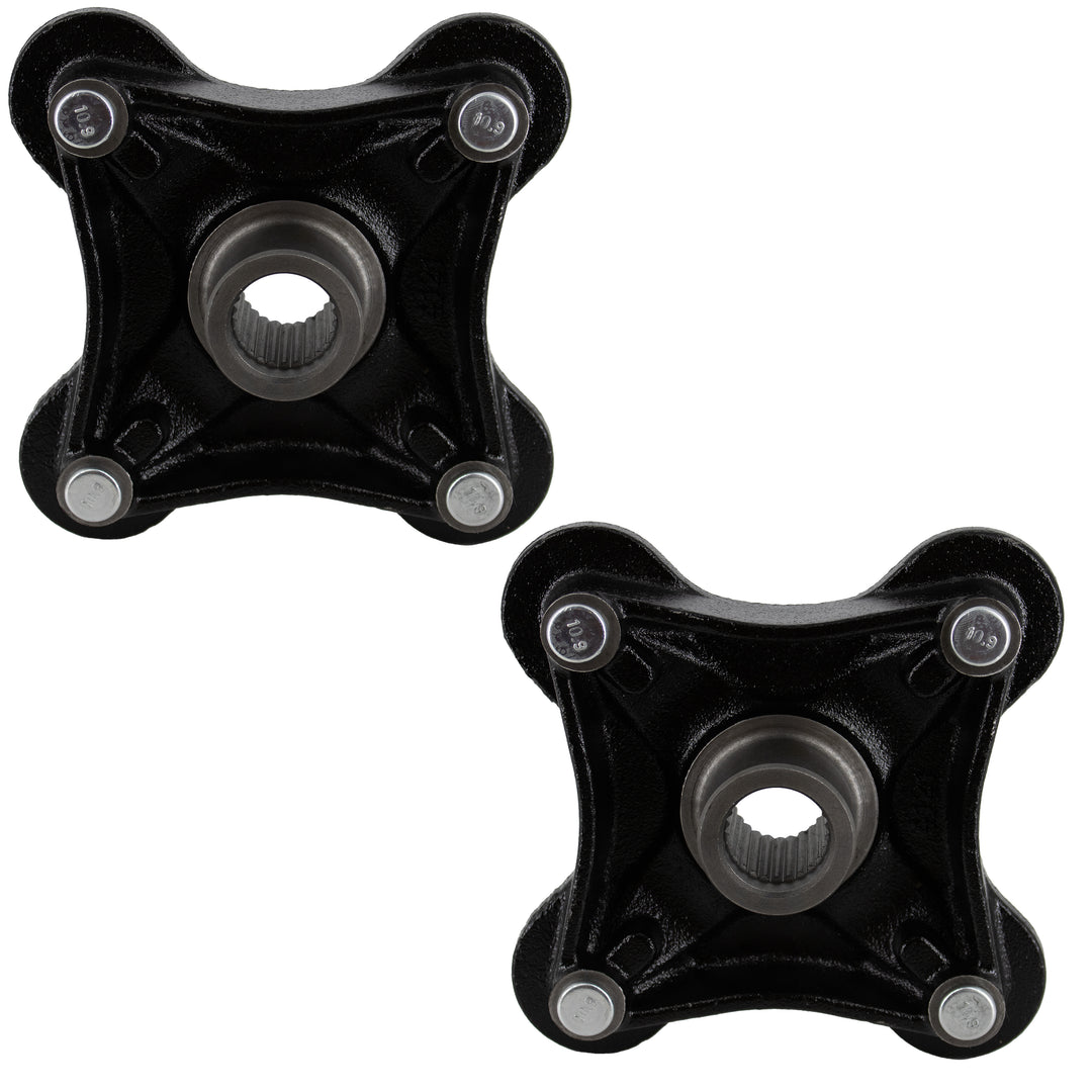 thumbnail interactive-video image 1 of Caltric Front Or Rear Wheel Hub For Polaris 5141353-067 - Steel, Left Or Right 1 of 3