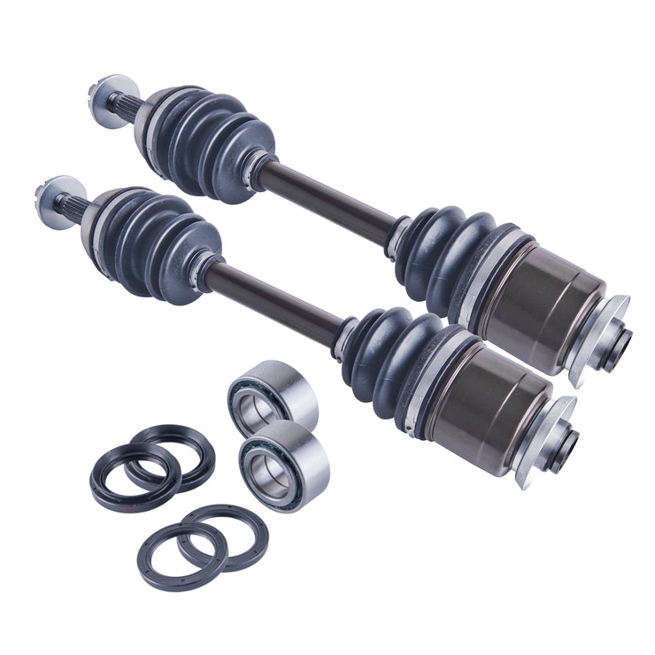 Arctic Cat 500 Trv Front Axles and Wheel Bearing Set 2005